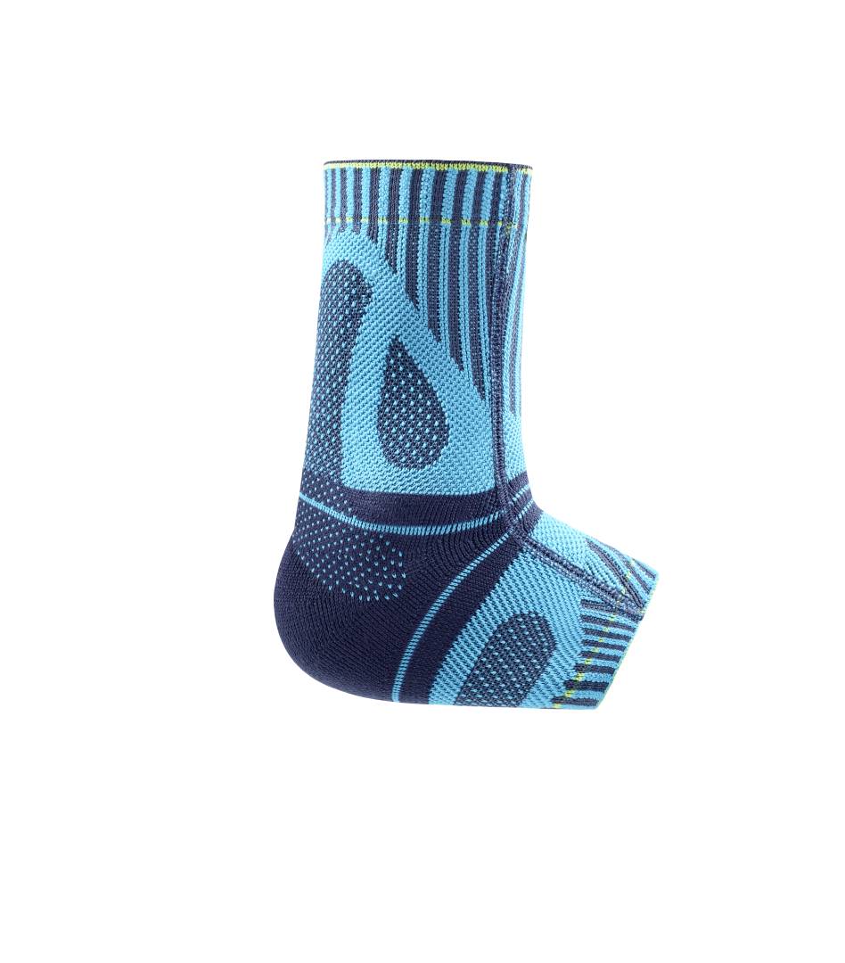 Verband voor ondersteuning van de achillespees Een verband voor de achillespees, handig voor sport.