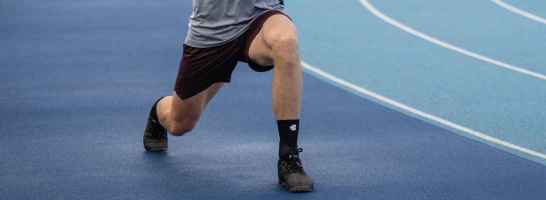 Fitness met enkelondersteuning Enkelsteun bij fitness