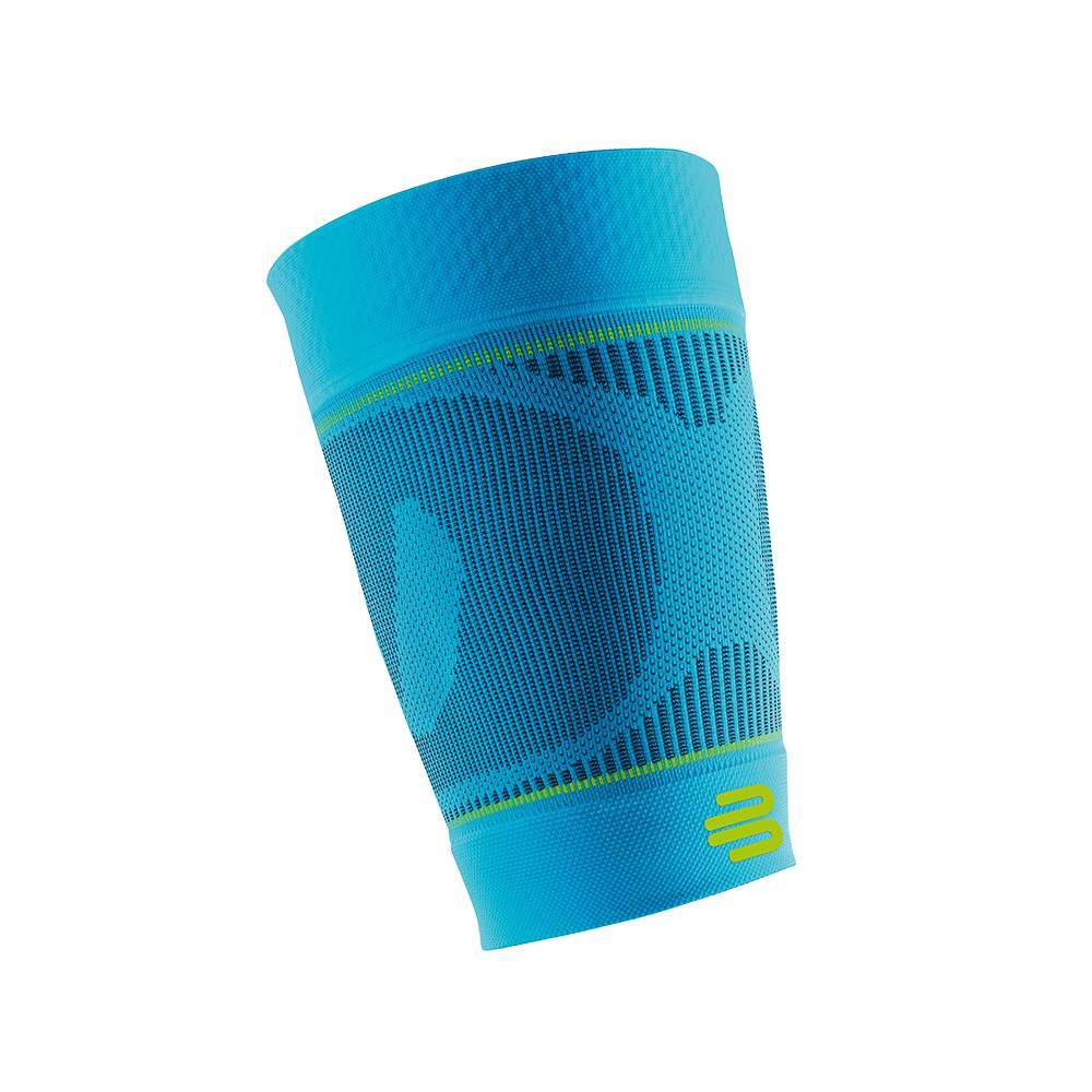Sportcompressie Mouwen bovenbeen Rivera Close -up van de sportcompressie mouwen bovenbeen Rivera tegen witte achtergrond