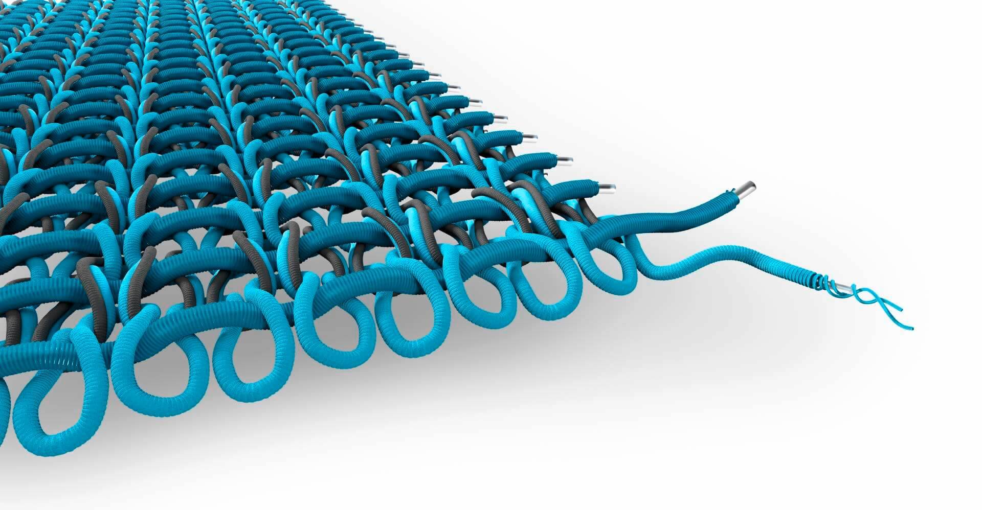 Medische compressie in 3D Medische compressie als een 3D -weergave