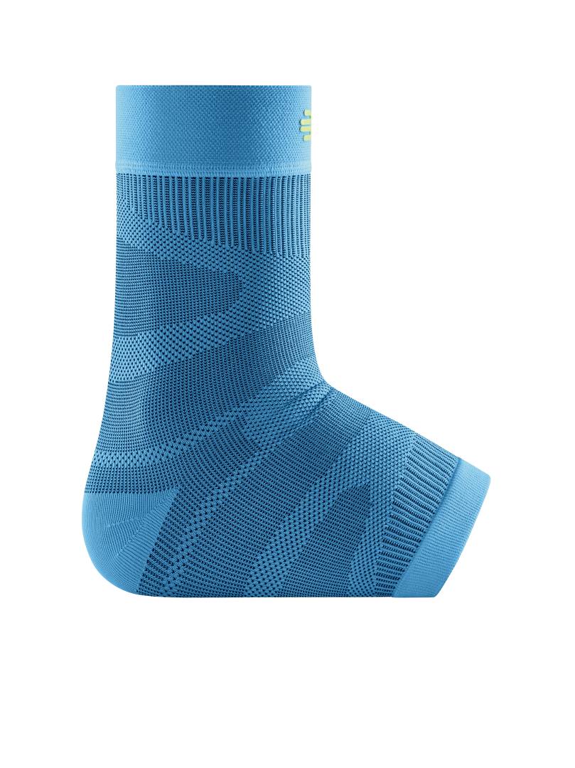 Enkelbrace met compressie Een enkelbrace met compressie-effect.