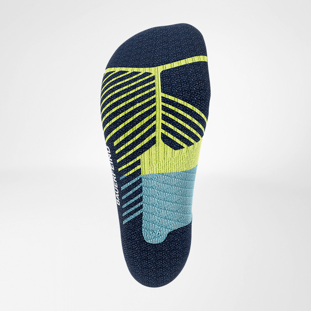 Trail Run - Brightlemon Running Socks Under View Bekijk van onderstaande - Gedetailleerd beeld van de reliëf pekel van de Trail Run - Running Socks