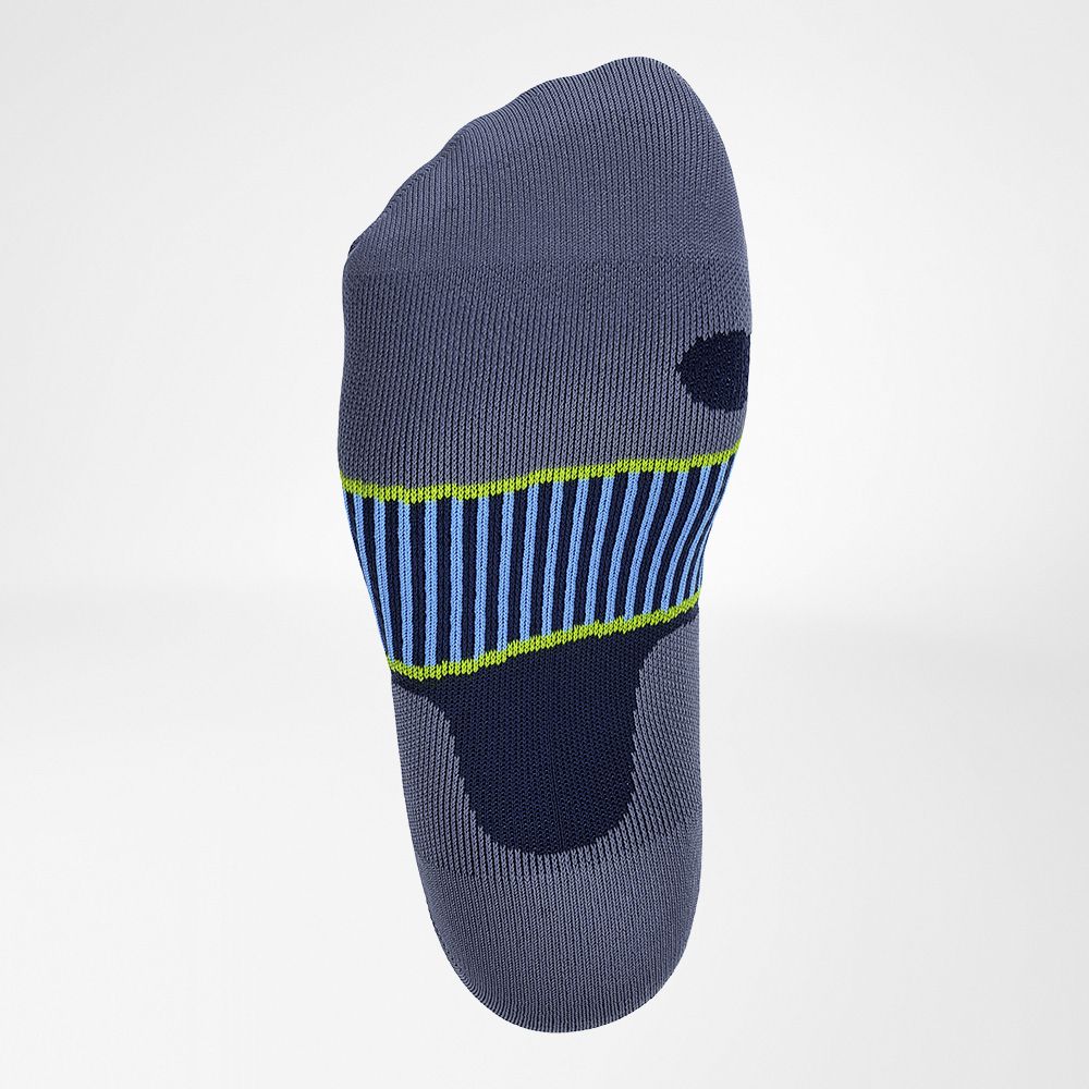 Medium -lengte lopende sokken productweergave van onderaf